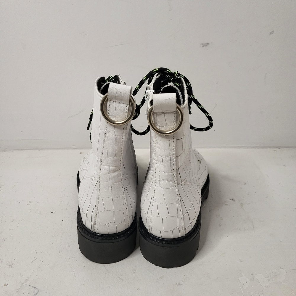 L'Intervalle Gene white croco leather boots Size 36 - Picture 4 of 11